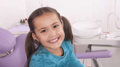 A picture of a child smiling in Avondale Dental Centre 