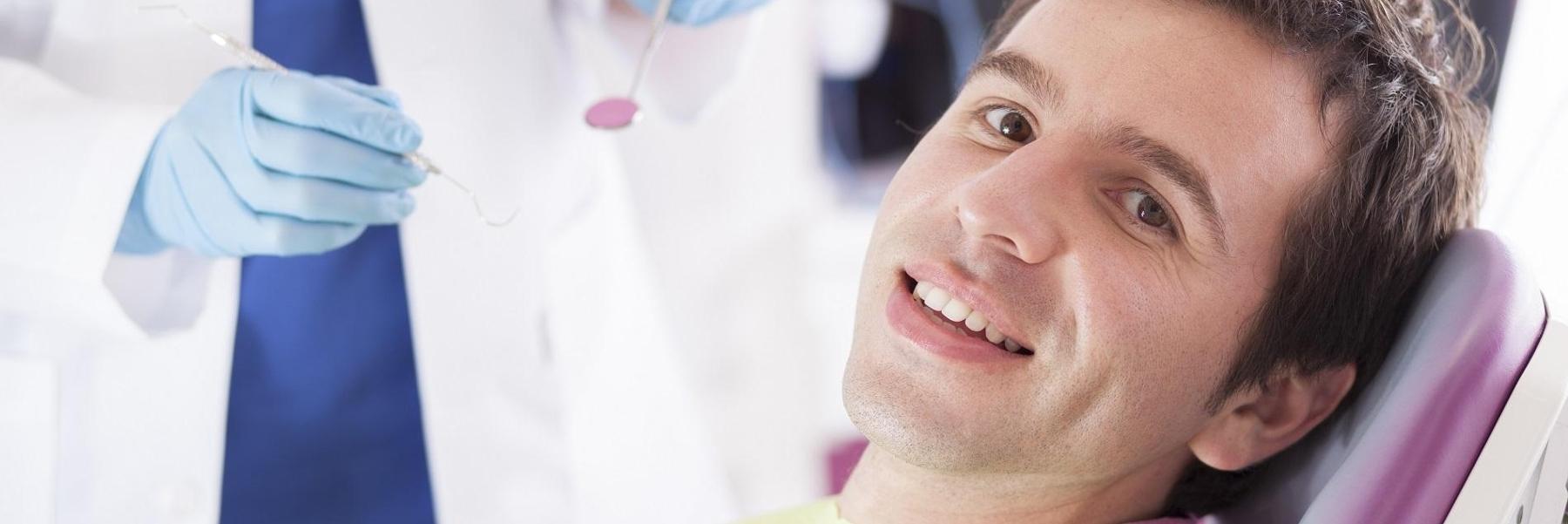 Man at the Dentist | Avondale Dental Centre