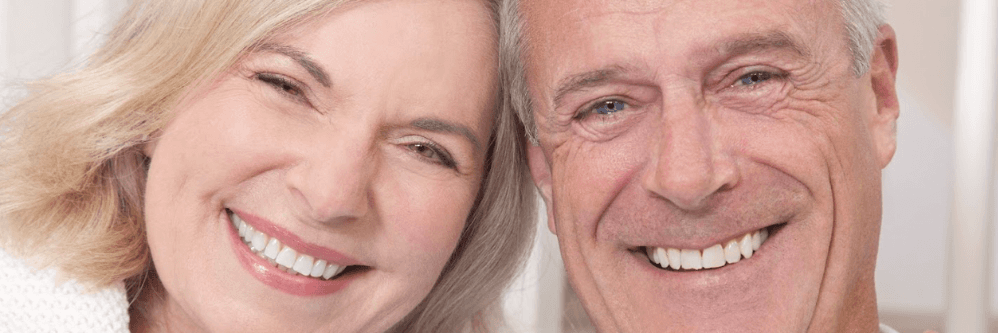 older couple hugging | avondale dentist rosebank rd